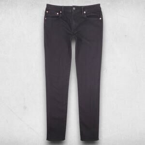 American Eagle Jeans Men 34x36 Black Athletic Skinny Streetwear Sustainable